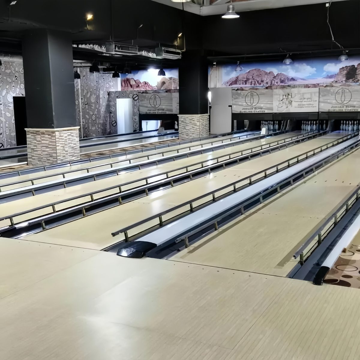 Synthetic Bowling Lane